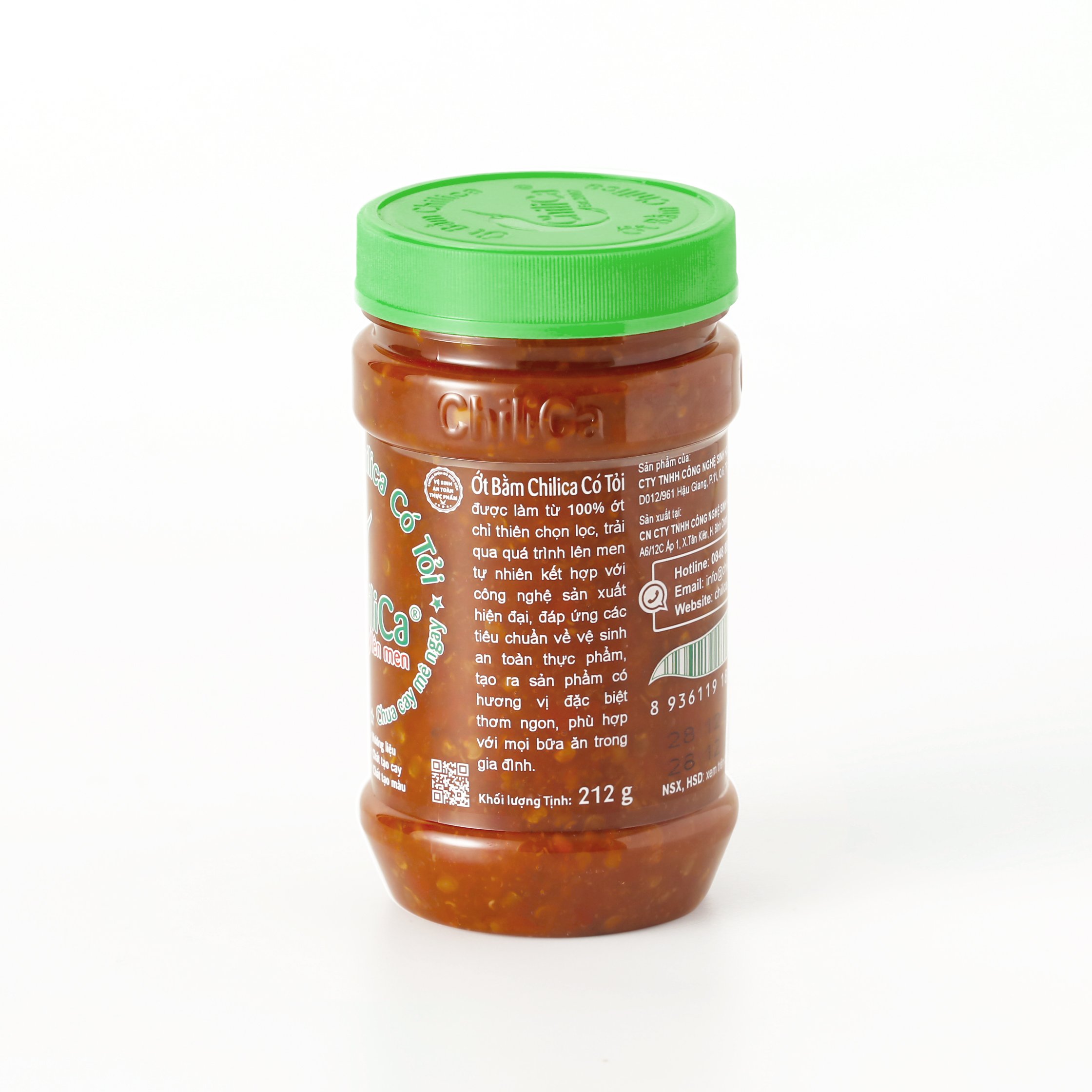 Chilica Minced Chili with Garlic 212g