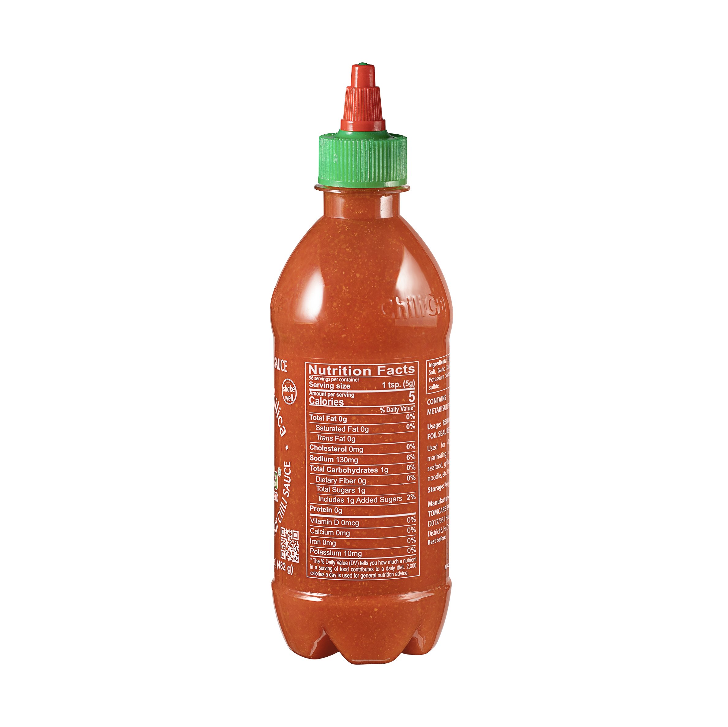 Tương Ớt Chilica 482g - Tương Ớt Lên Men Tự Nhiên