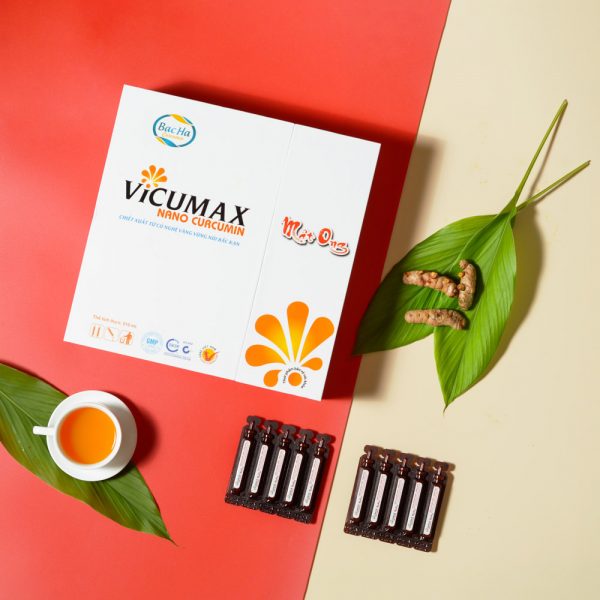 Vicumax Mật Ong Nano Curcumin loại 60 ống