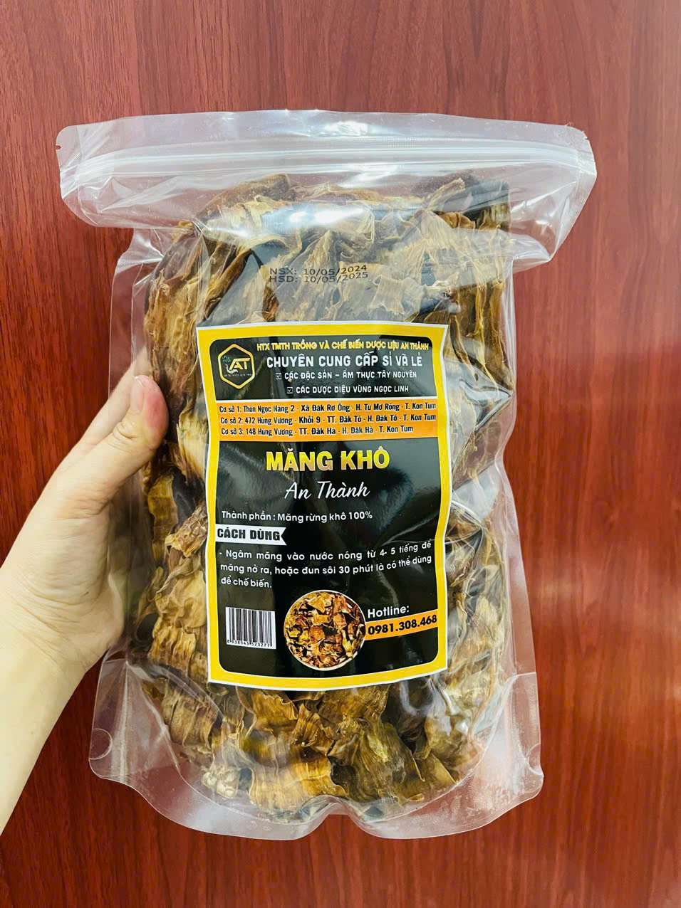 Măng khô (Măng nứa rừng)